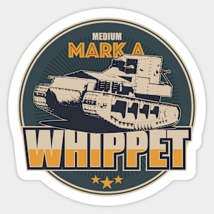 Medium Mark A Whippet Sticker